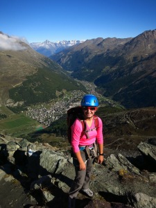 A baselayer can be used for pretty much anything. Here's a 'running' baselayer going via ferrata-ing.